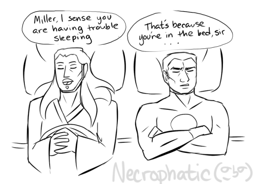 necrophatic-old:I thought about shipping them, but tbh this is exactly what would happen.Qui-Gon’s b