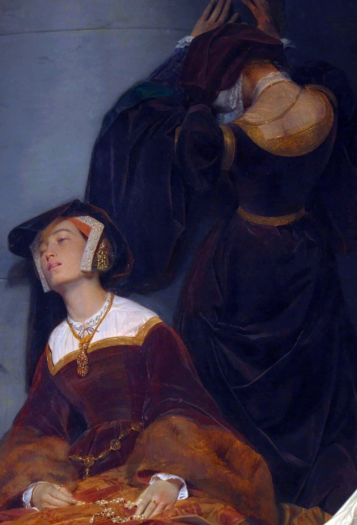 c0ssette:The Execution of Lady Jane Grey (detail), Paul Delaroche, 1833.