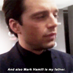 roane72:  sebastiansource:  Sebastian Stan + Mark Hamill aka bless the internet for