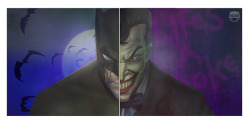 sebastianconh:  Batman & The Joker /