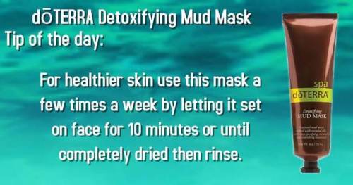 The doTERRA SPA Detoxifying Mud Mask is a natural clay mask that provides purifying and detoxifying 