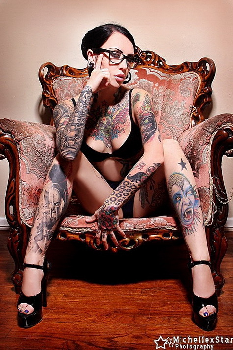 tattoosonbreast: If you love sexy inked girls click here