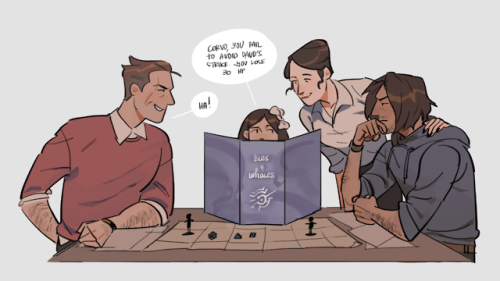 ffc1cb:silly modern dishonored au where the entirety of the game is just emily testing out her new d