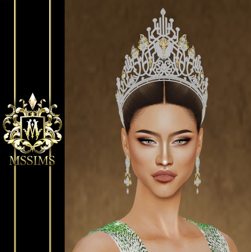 THE ADAMAS MISS THAILAND 2022 CROWN FOR THE SIMS 4ACCESS TO EXCLUSIVE CC ON MSSIMS4 PATREONDOWNLOAD 