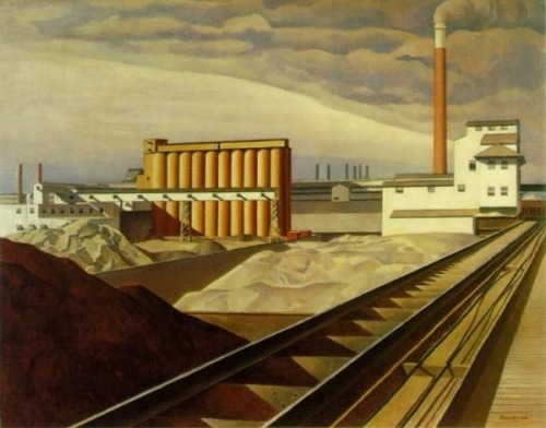 Sex Charles Sheeler (1883-1965), Classic Landscape pictures