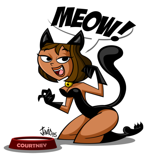 grimphantom:ironbloodaika:javidluffy:Hi, Kitty-Kitty! by JaviDLuffyThis is an alternate version of this commission I did. The outfit was designed by sysaiyan2000 ^^  Kitty! :3  Can’t get tired of this XD  meow~ < |D’“’