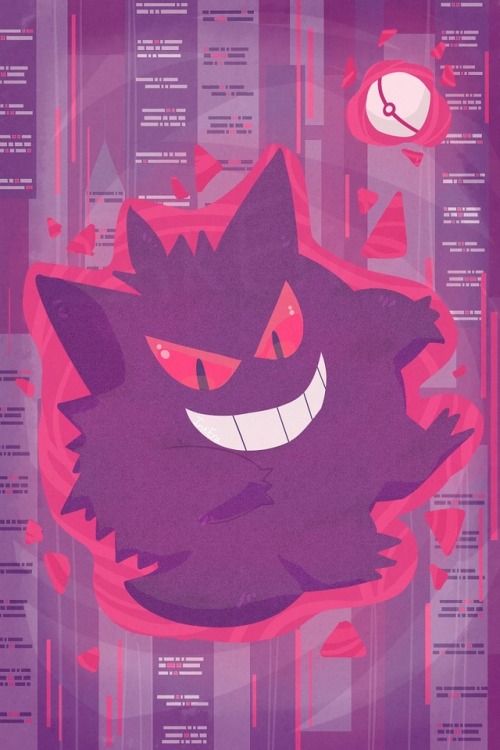 Gengar’s Nightscape Speedpaint - Pokémon Fan Art~ A peek into the nightscape of the wel