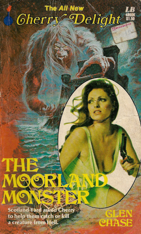 Cherry Delight: The Moorland Monster, by Glen Chase (Leisure Books, 1977).From eBay.