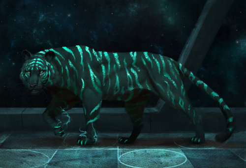 thetigers:Tiger Space by JadeMere