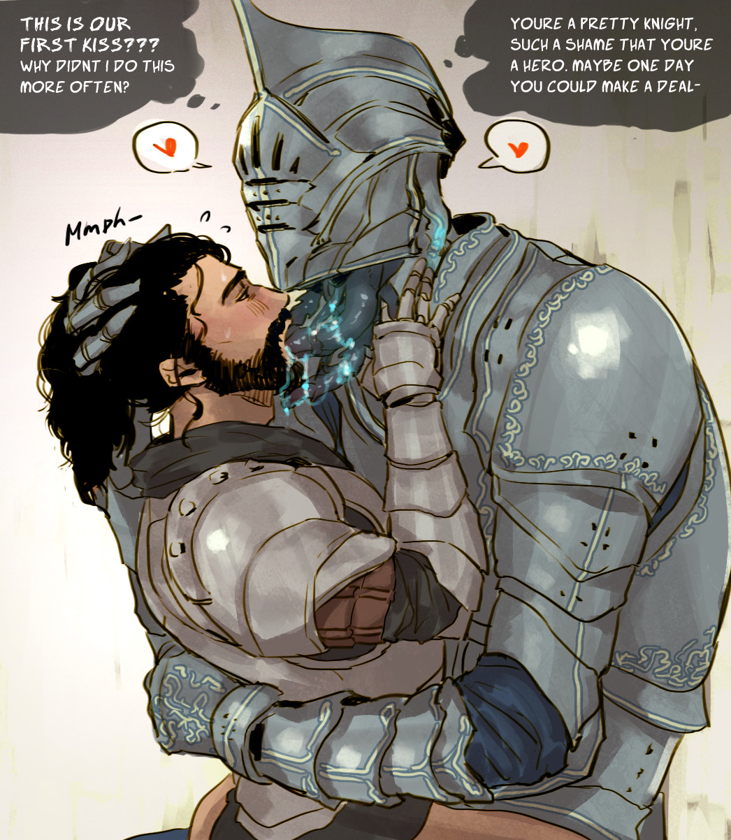 francisxie:  A lover that won’t stop talking   Girvin as the knight and   Samil