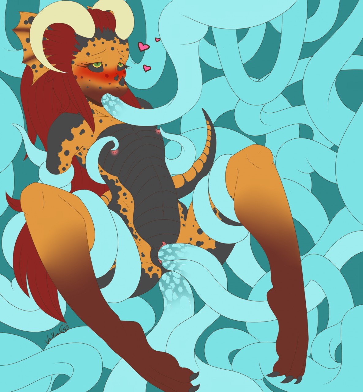 dragondeviant:  Tentacles for wolfbane91