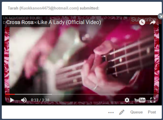 XXX  Crosa Rosa Video Spamming  photo