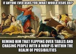 haha-woww:  lolfactory:  “What would Jesus do?”☆ tumblr pics ☆ funny stuff  haha…. woww….
