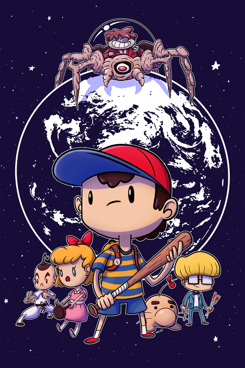 mybluehoodie:Save the World - Earthbound/Mother 22015