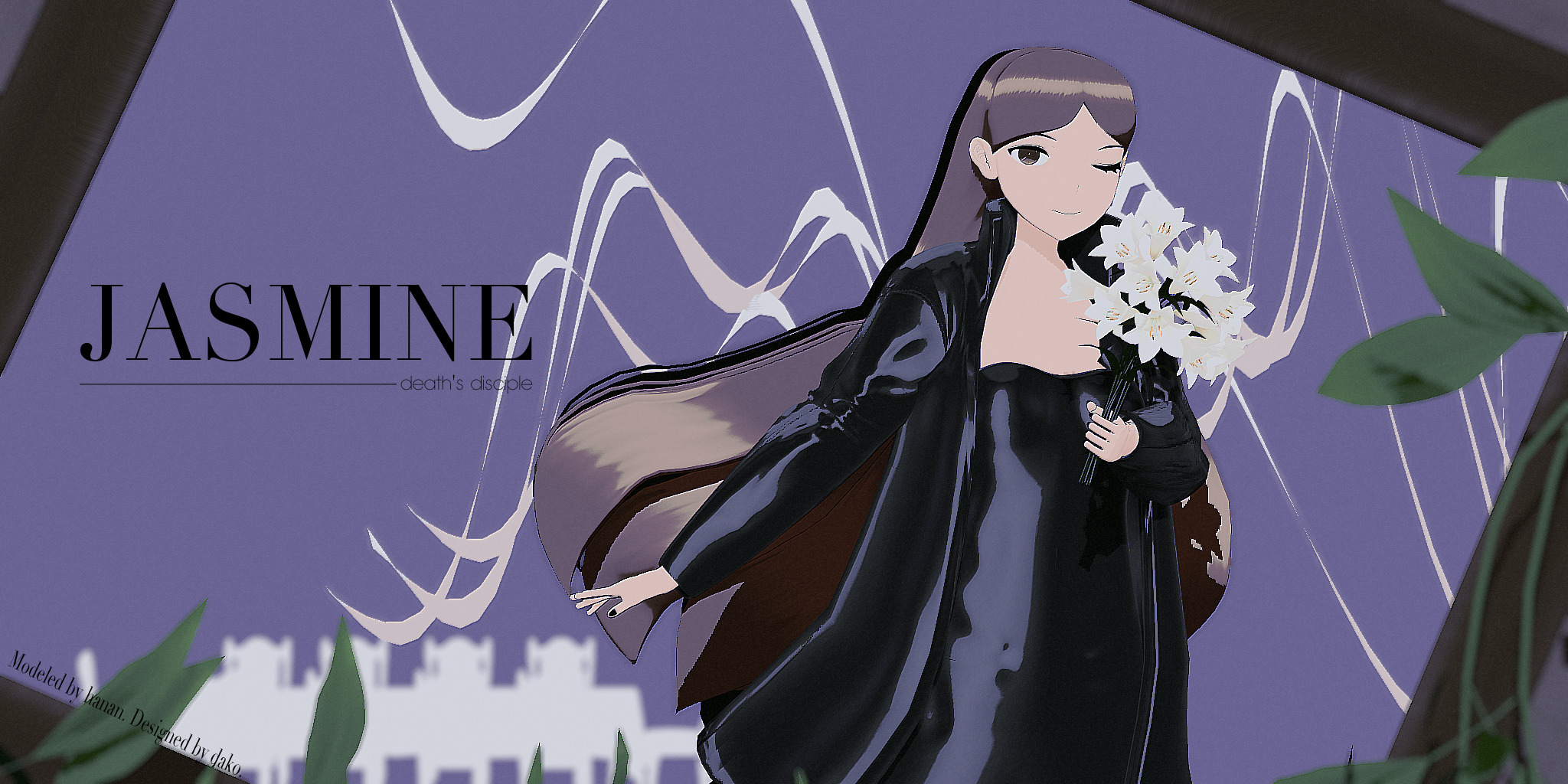 Distribution picture of Jasmine's MMD model.