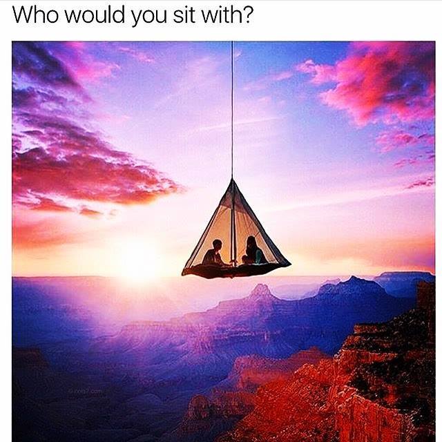 heygingergirl:  Someone with a fucking parachute.   that is a nope-tent!  ~Follow