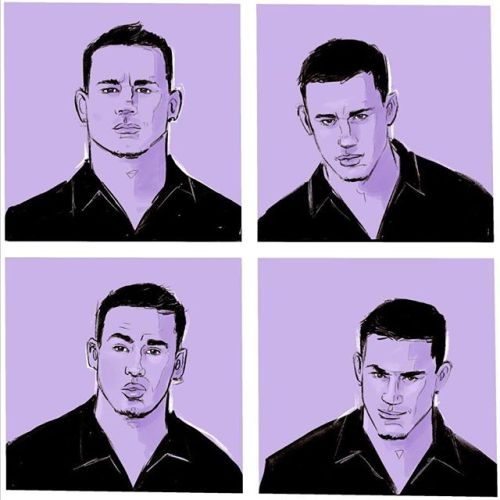 egorodriguez:  Facial exercise with some old @channingtatum snaps #egorodriguez #illustration #art #channingtatum http://ift.tt/2G6gCje