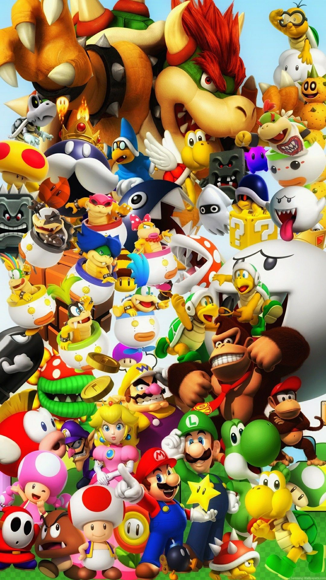 photo Super Mario Bros Wallpaper Phone mario bros mobile wallpaper explore