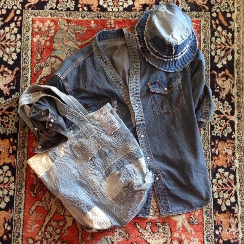 all denim - all handmade - all upcyceled - all boro - all sashiko -all brenner My collection and off