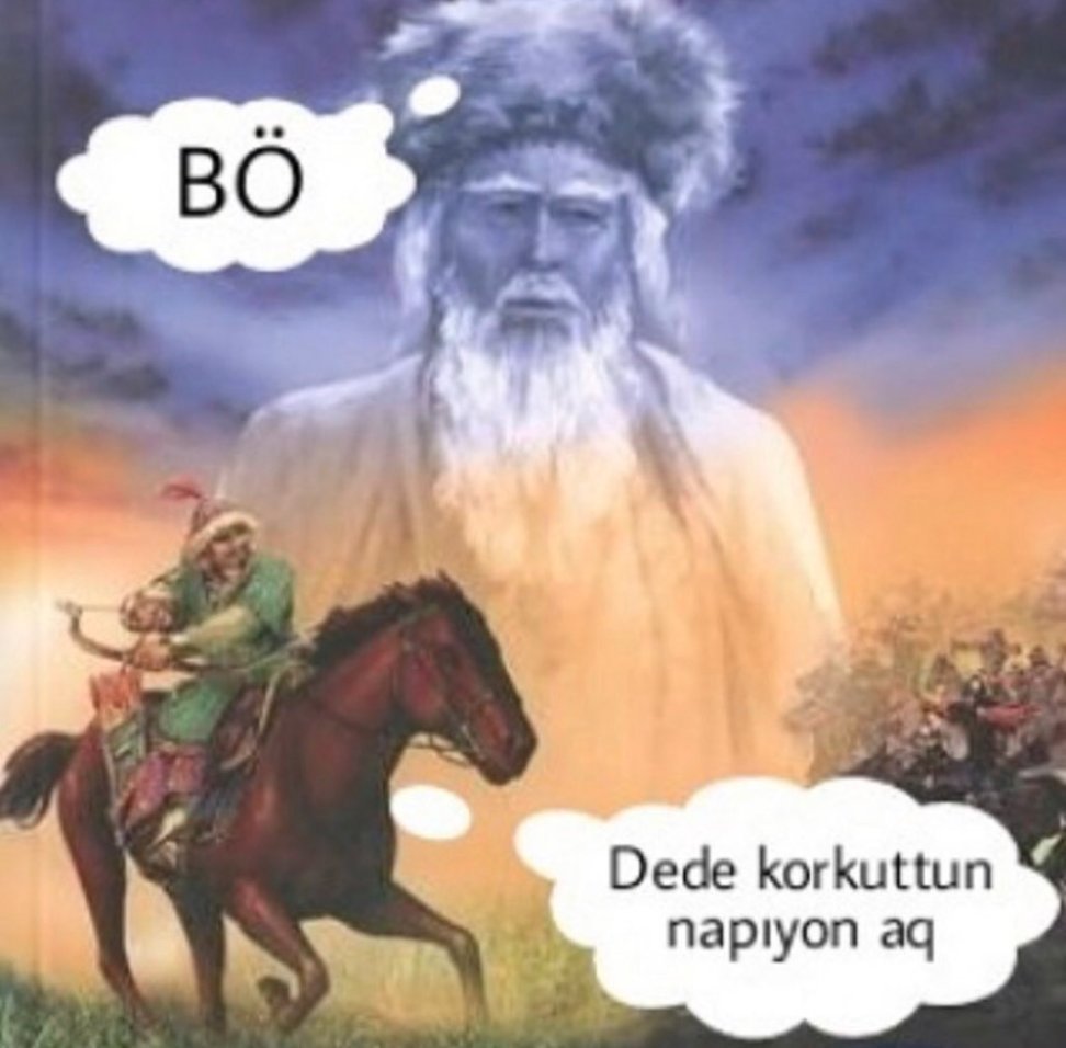 BÖ Dede korkuttun napiyon...