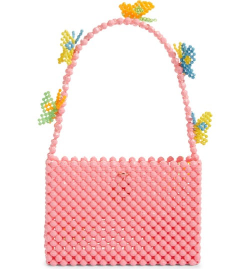 peachblushparlour: Mini Butterfly Beaded Handbag