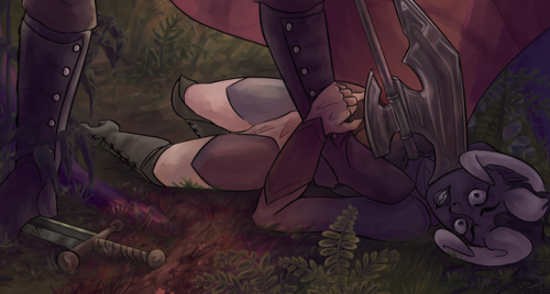 gun-leg:A rather late birthday present for my friend @aengoes of her DnD character Lev who’s very an