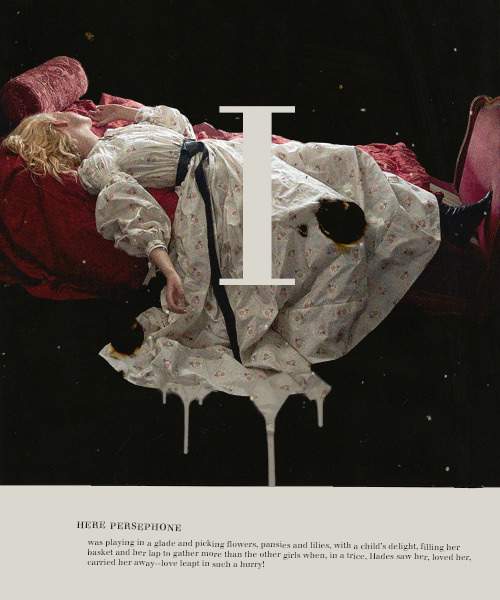 ninazenika:ovid’s persephone (click for full size)
