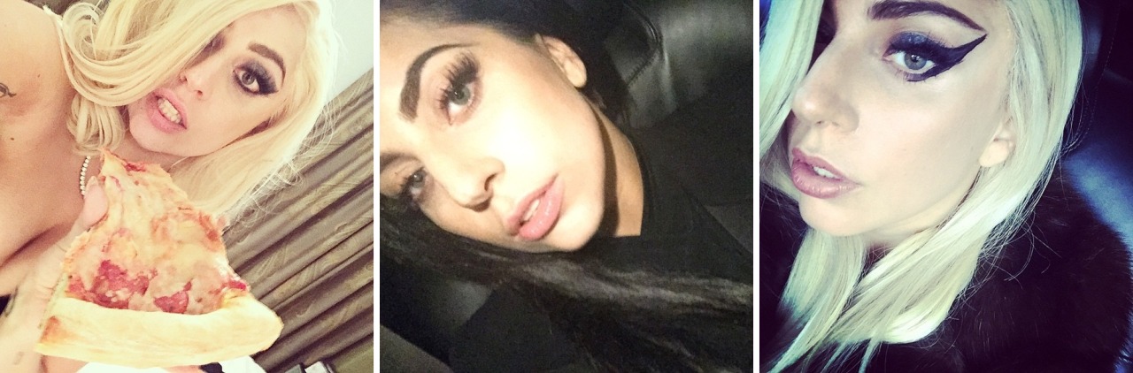 littlehookerofgaga:  Lady Gaga + Selfie Game Slayage 
