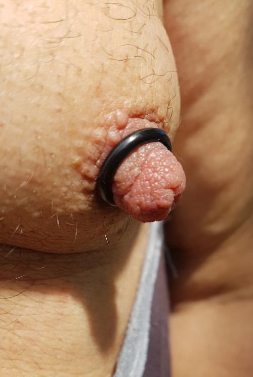 prickklaude: New nipple rings are horny !