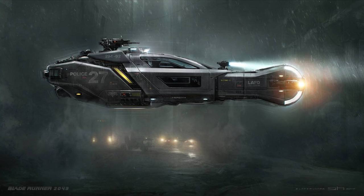 baronwittmann:  Blade Runner, Spinner.
