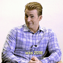 whitewolfbucky:Chris Evans reveals his ‘first time’ for a good cause