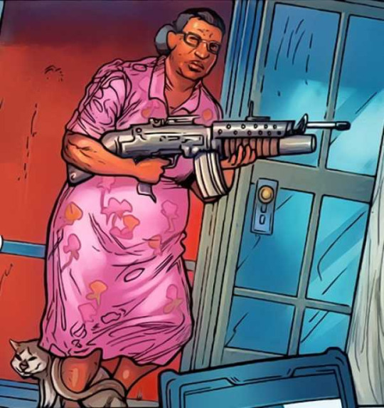 superheroesincolor:  Mrs. Rhodes (Roberta Rhodes)  // Marvel Comics“You don’t
