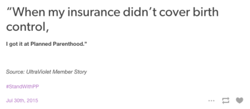 huffingtonpost:  This Is What Planned Parenthood Has Actually Done For PeopleContrary to what anti-abortion Republicans trying to defund Planned Parenthood may want you to believe, the organization is a vital healthcare source to millions.  