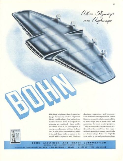 dieselpunkflimflam:art-decodence:Futurism, in the 1940’s, as seen by Bohn aluminum and brass with th