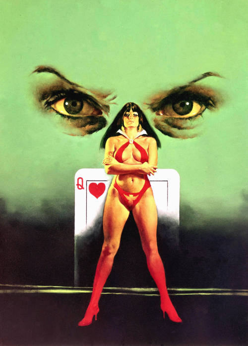 prismatika:Enric Torres Prat cover art for Vampirella #49 (1976)