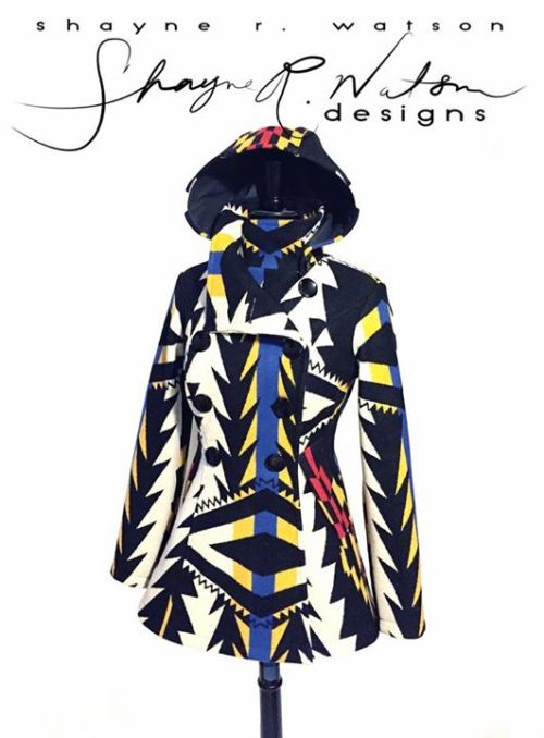 fyeahindigenousfashion: coat, Shayne Watson Designs (Diné) Coat for Sabine Wren