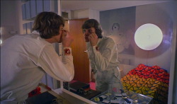 bedroomsofcinema:  A Clockwork Orange (Kubrick, 1971) 