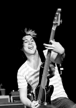 prettyparamore:  Jaime Preciado of Pierce