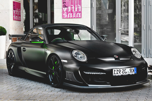 italian-luxury:  Fantasy Garage: Matte Black Photo Credit: [1][2][3][4][5][6][7][8][9][10]