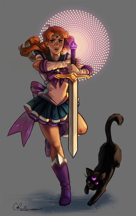 thedisreputabledog:renigada:Yes. Yes. this is Sailor Alanna. Sailor Lioness? It’s basically a crosso