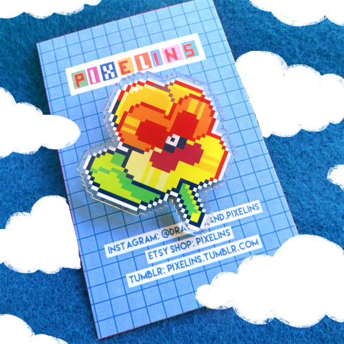 new pins! 100% recycled acrylic 