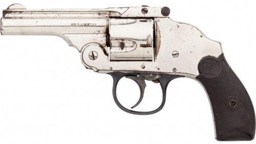 Al Capone’s Second Model Harrington and Richardson break top double action revolver.Estimated 