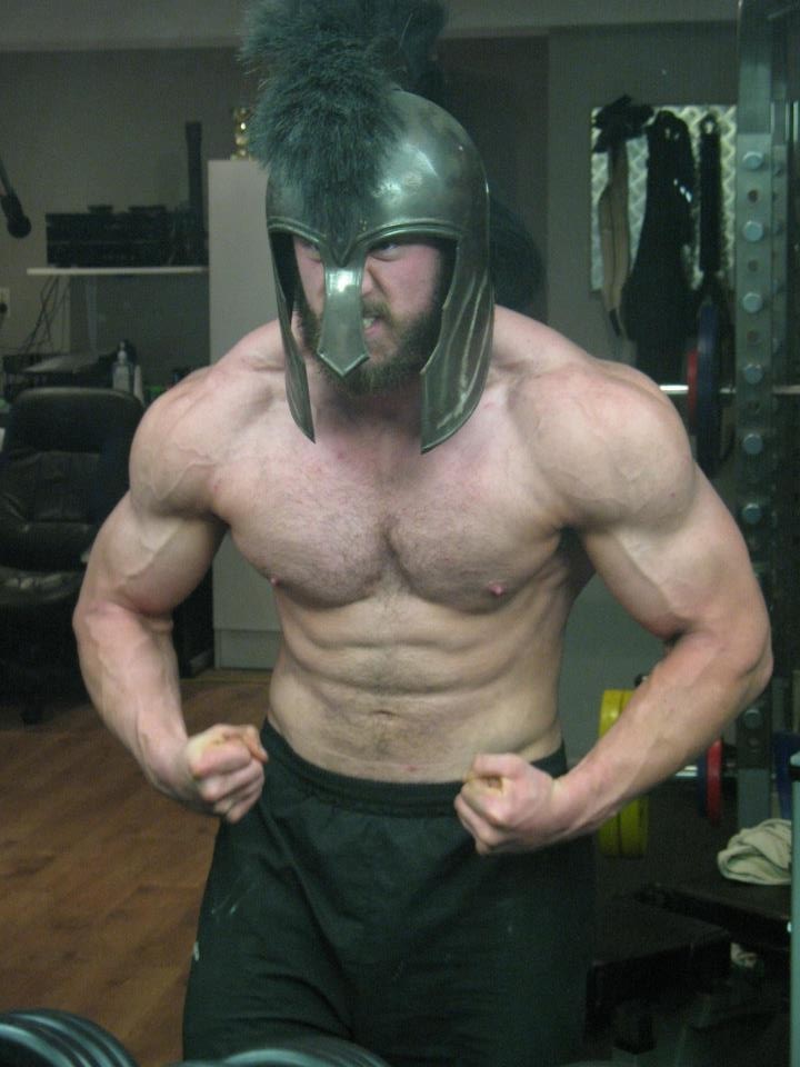bottombearcub:  James Wells from Spartacus is a hung, hairy beast. 