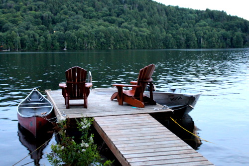 travelthisworld:  The great summer pastime of cottaging.  Redstone Lake, Ontario, Canada. submitted by: tamaramurphy, thanks! 