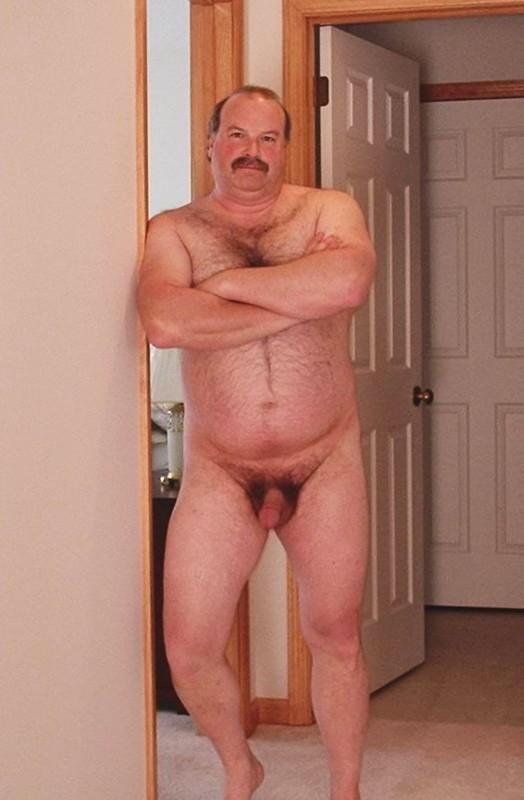 hugebeartx:  Damnit. Again. Dude just gets naked anywhere.