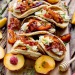 food-is-life:Pancake Tacos with Caramelized Peaches &amp; Pancetta 🍯🍑 |