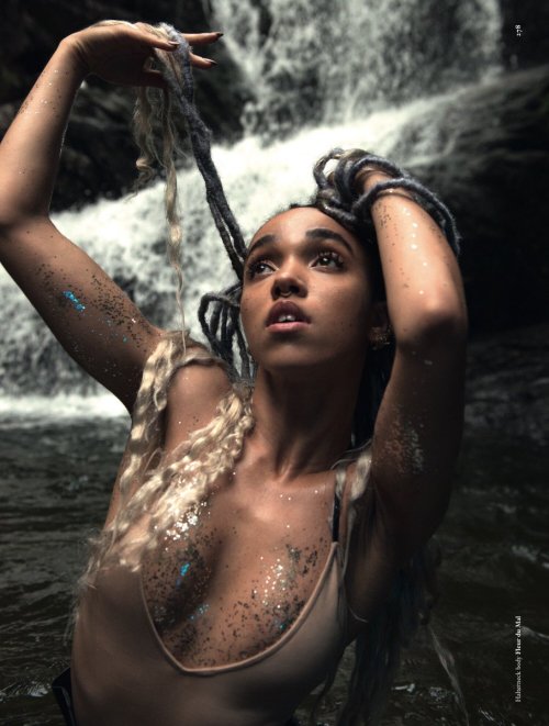 fkatwigs-fashionstyle: FKA twigs for Dazed’s adult photos