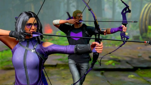 joezy27: HAWKEYE² - Clint Barton &amp; Kate Bishop”You jump from place to place, from woman to woman