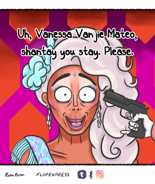 Well glad Vanjie made it through. I pray she takes the crown.