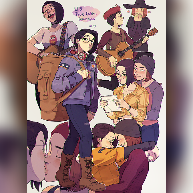 Alex and Steph - Life is Strange: True Colors, a phone case by Kyle  Guilbault - INPRNT
